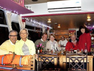 canal midi du lunch trips boat languedoc cruises dinner pezenas villa rental